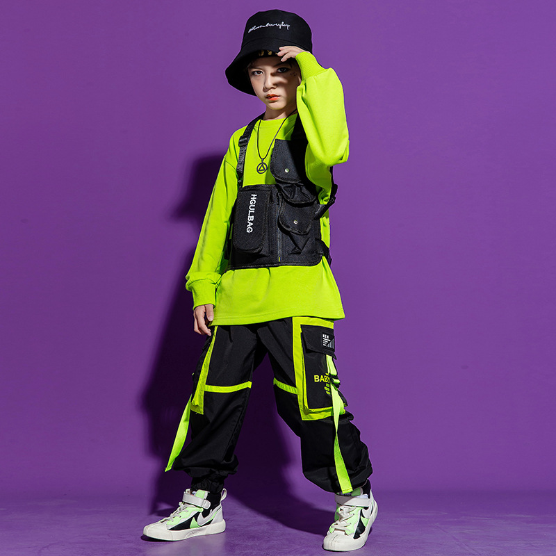 Street Fashion In Chinese - NEW Jazz Dance Performance Costume, Children's