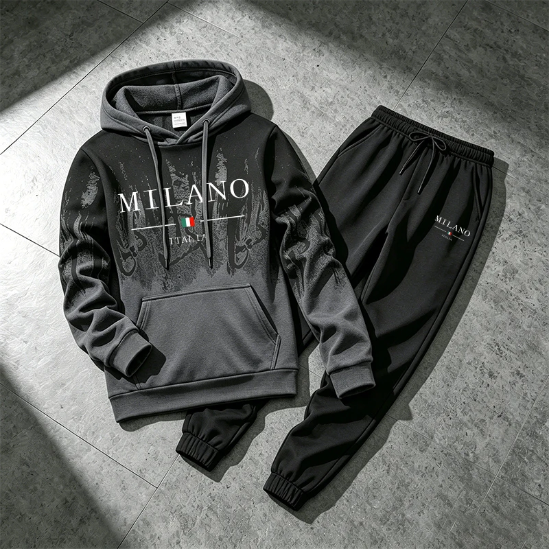 Street Fashion Art - 2026 New Arrival Men's Tracksuit Hoodie&sweatpants
