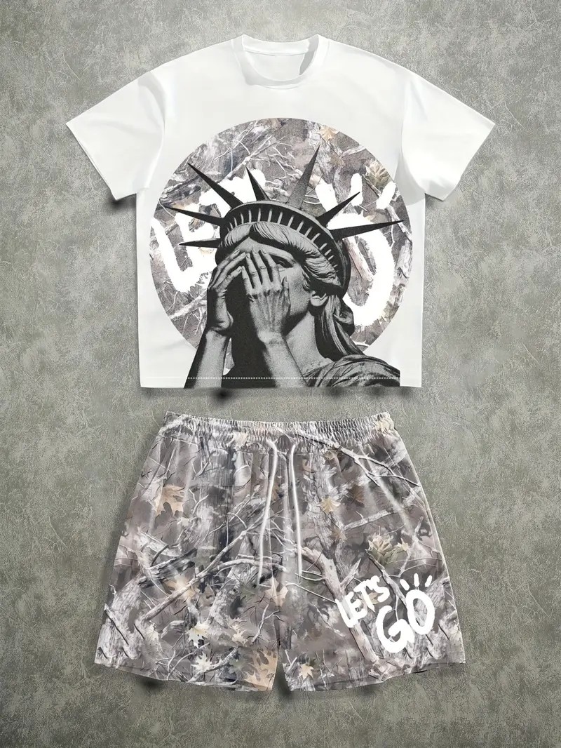 Street Fashion For 2026 - The 2026 Summer New men's Set