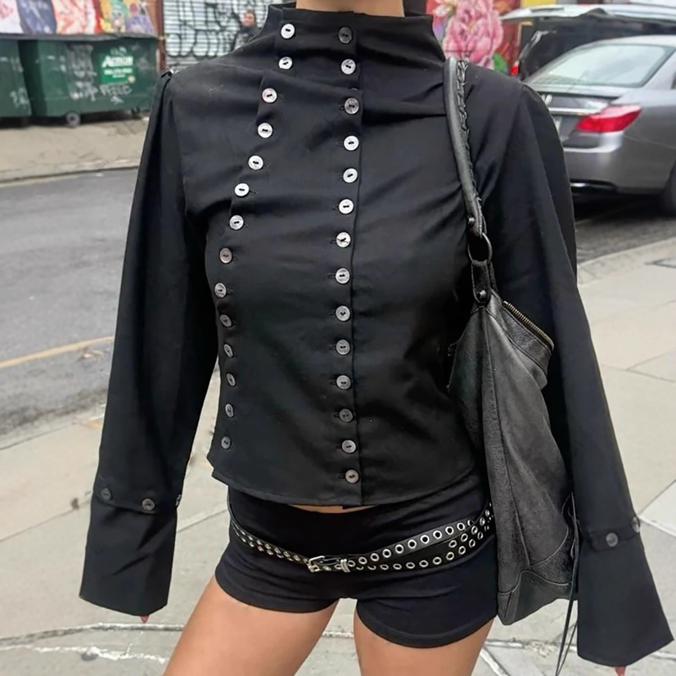 Street Fashion China - Personalized fashion street trend solid color