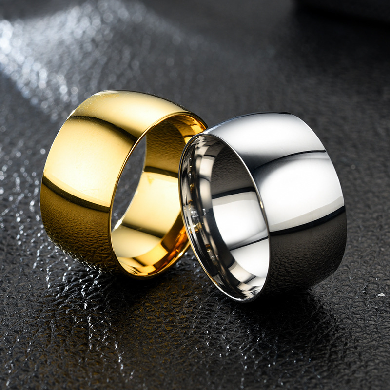 Street Fashion Rings - 12MM Wide Inner and Outer Ball