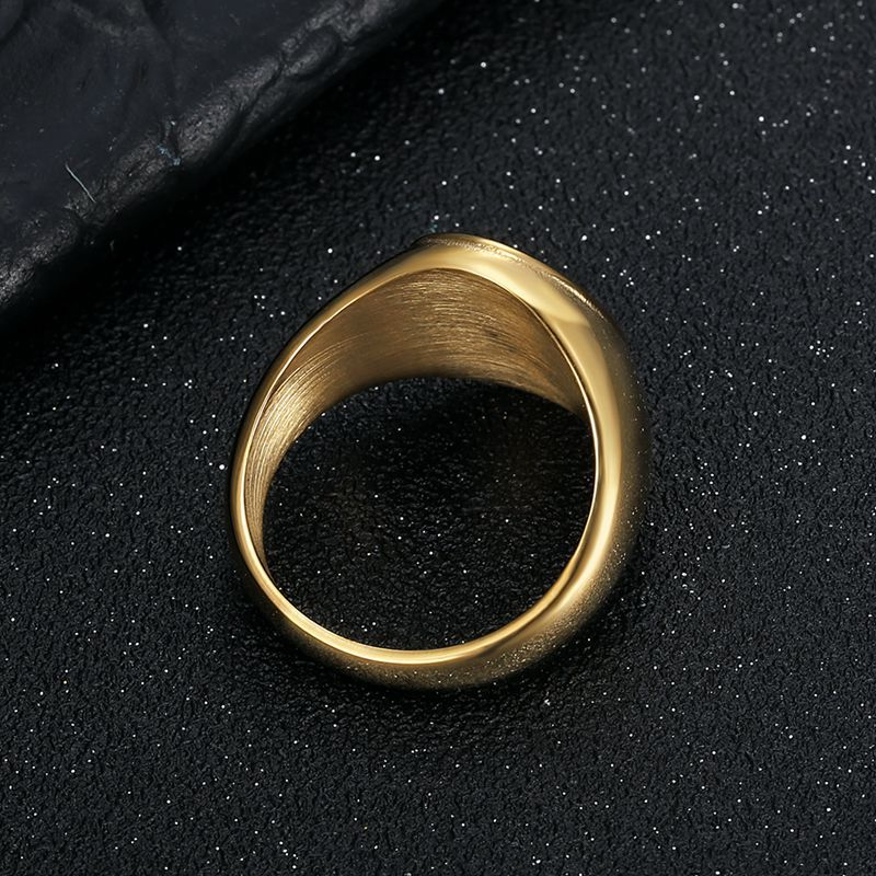 Men Vintage 316L Stainless Ste - مراجعة Street Fashion Rings وسعره