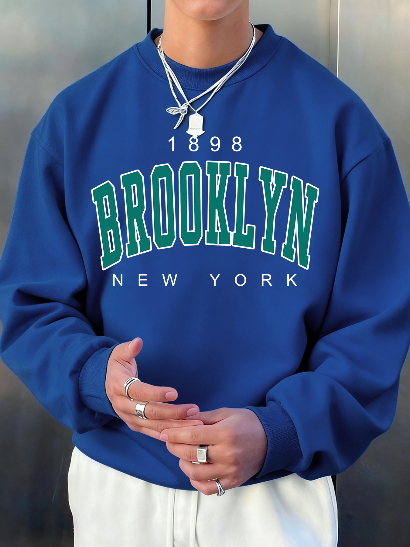 1898 Brooklyn New York Print M - مراجعة High Street Fashion New York وسعره
