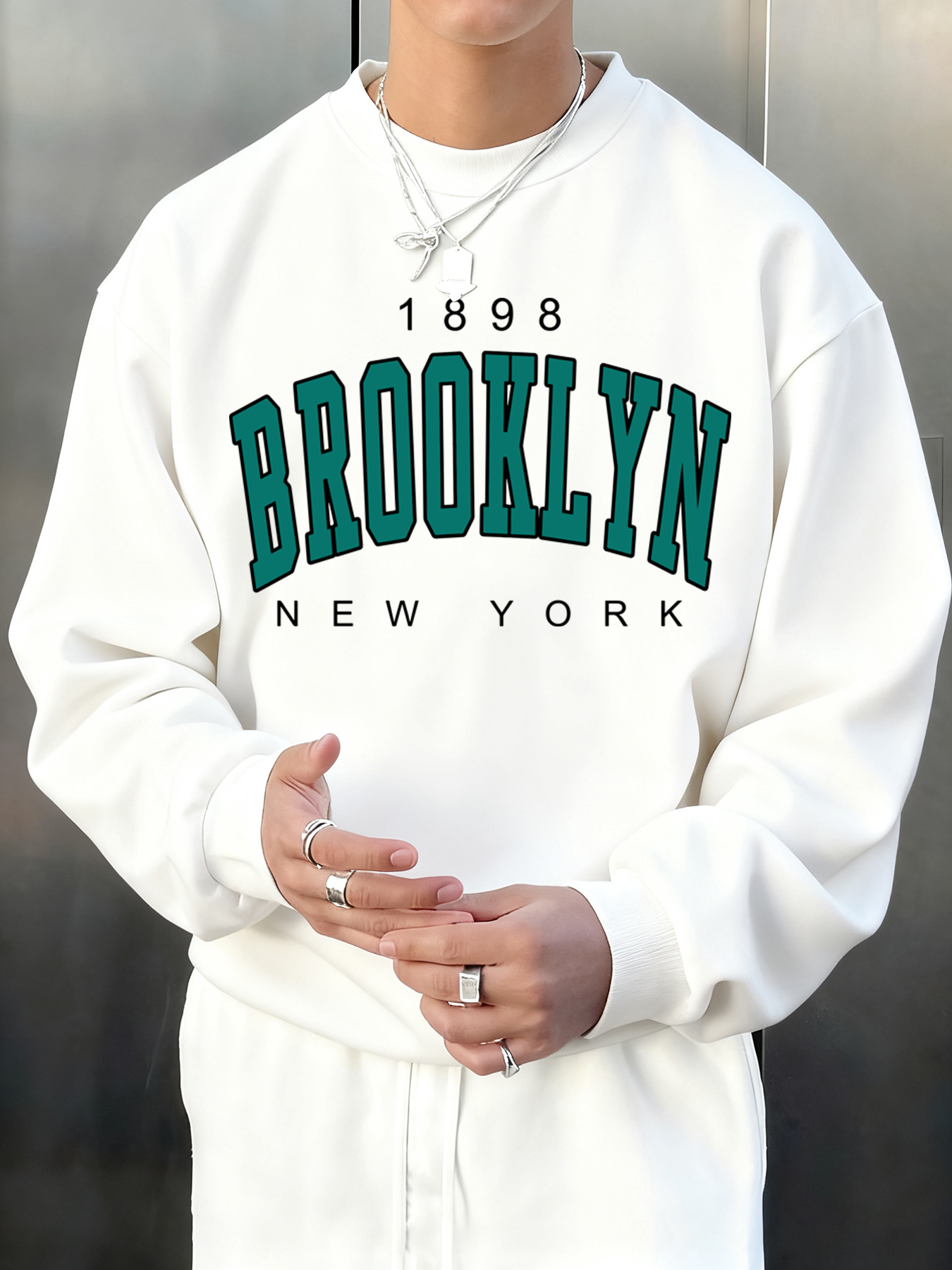 1898 Brooklyn New York Print M - مراجعة High Street Fashion New York وسعره