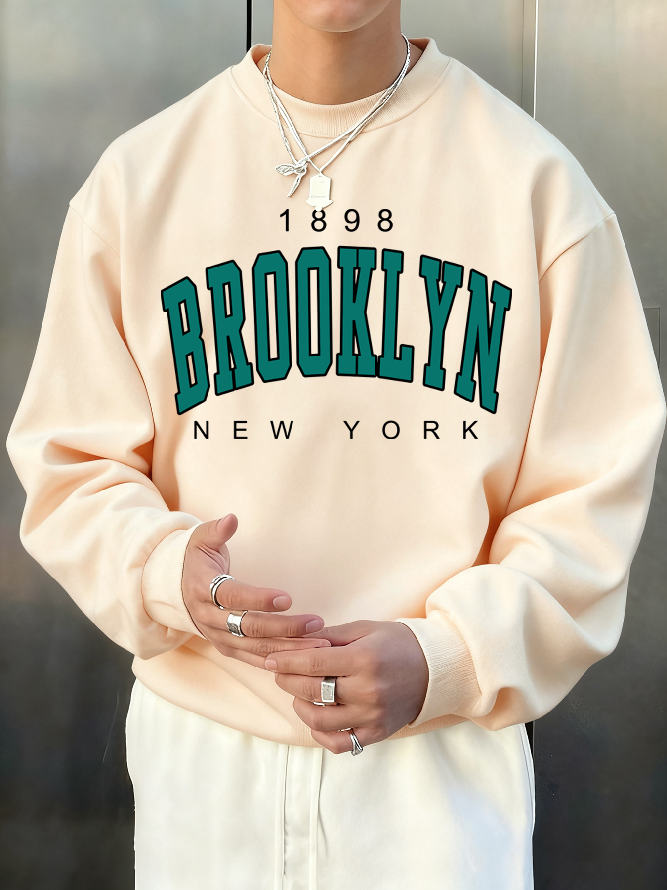 1898 Brooklyn New York Print M - مراجعة High Street Fashion New York وسعره
