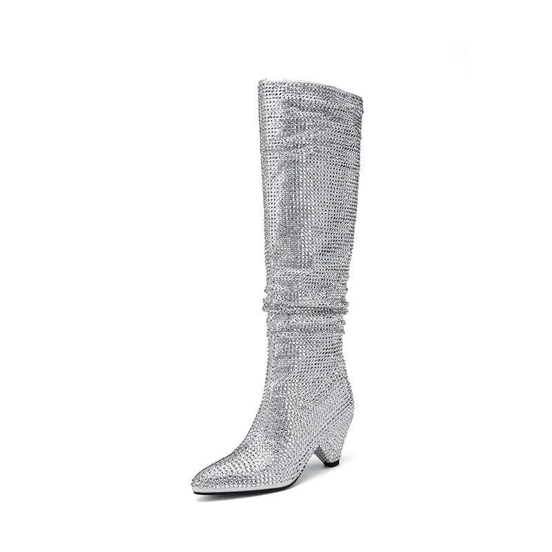 Fashion Spike Heels Crystal Lo - مراجعة Street Fashion Lady وسعره