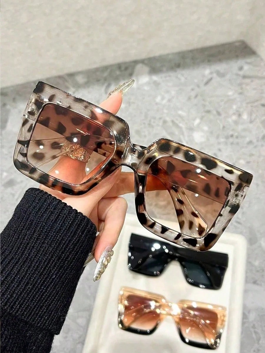 1/3pcs Geometric Oversized Ful - مراجعة Street Fashion Dance وسعره