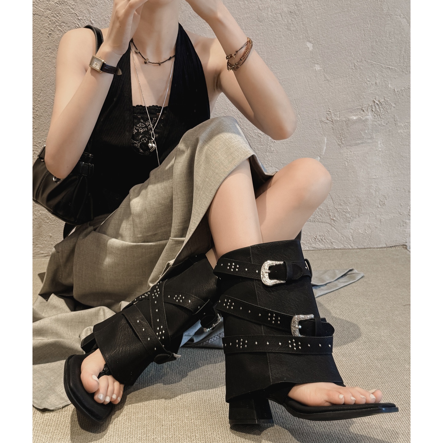 25 New Summer Vintage Buckles  - مراجعة Street Fashion Female وسعره