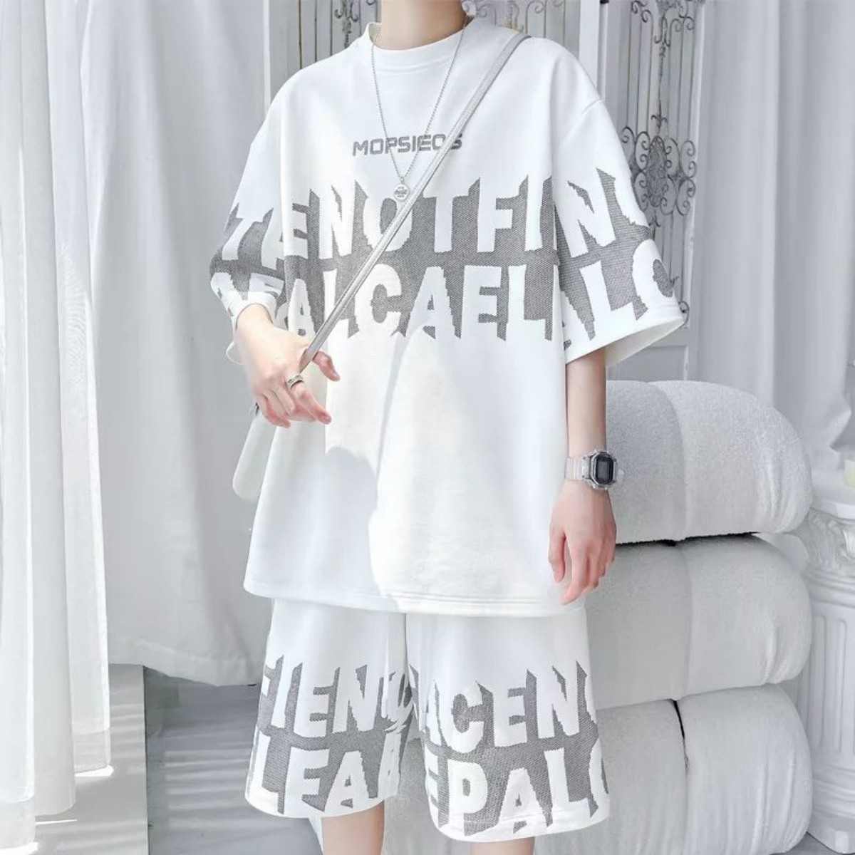 2026 Summer New Men's Short-Sl - مراجعة Street Fashion For 2026 وسعره