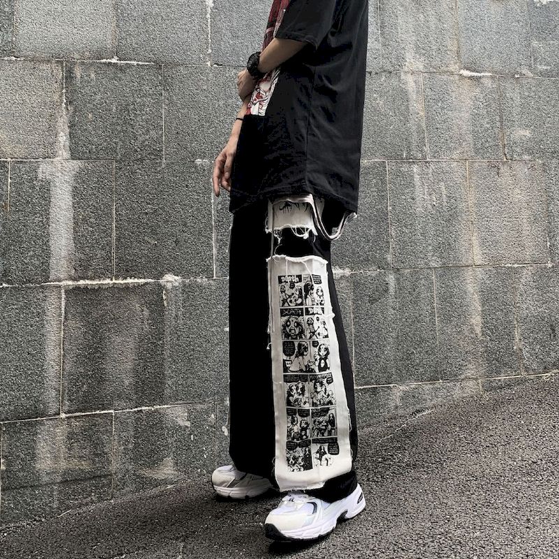Large Size Overalls For Men Sp - مراجعة Street Fashion Dance وسعره