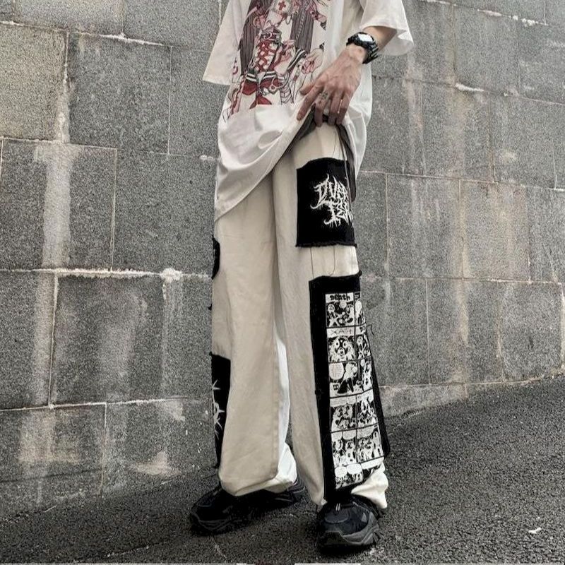 Large Size Overalls For Men Sp - مراجعة Street Fashion Dance وسعره