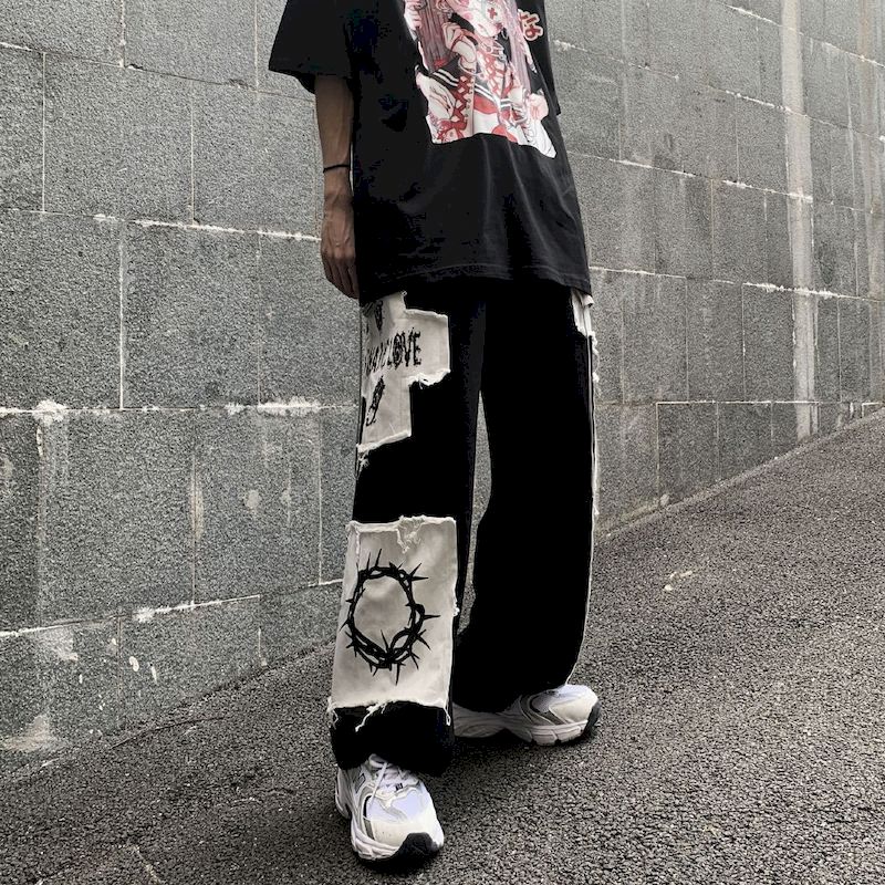 Large Size Overalls For Men Sp - مراجعة Street Fashion Dance وسعره