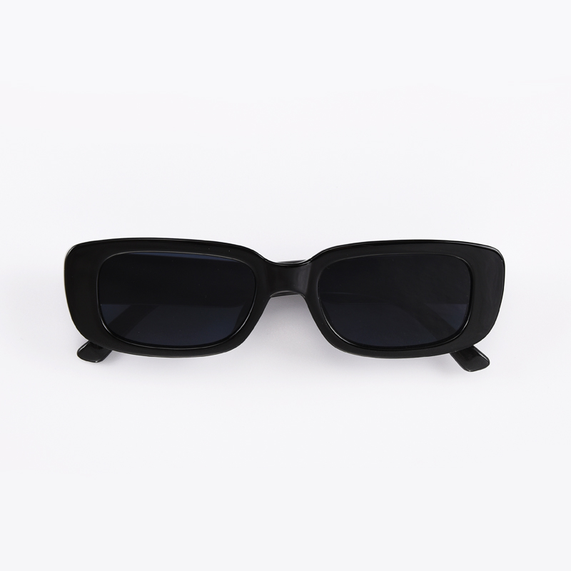 1/4pcs New Small Square Sungla - مراجعة Street Fashion Glasses وسعره