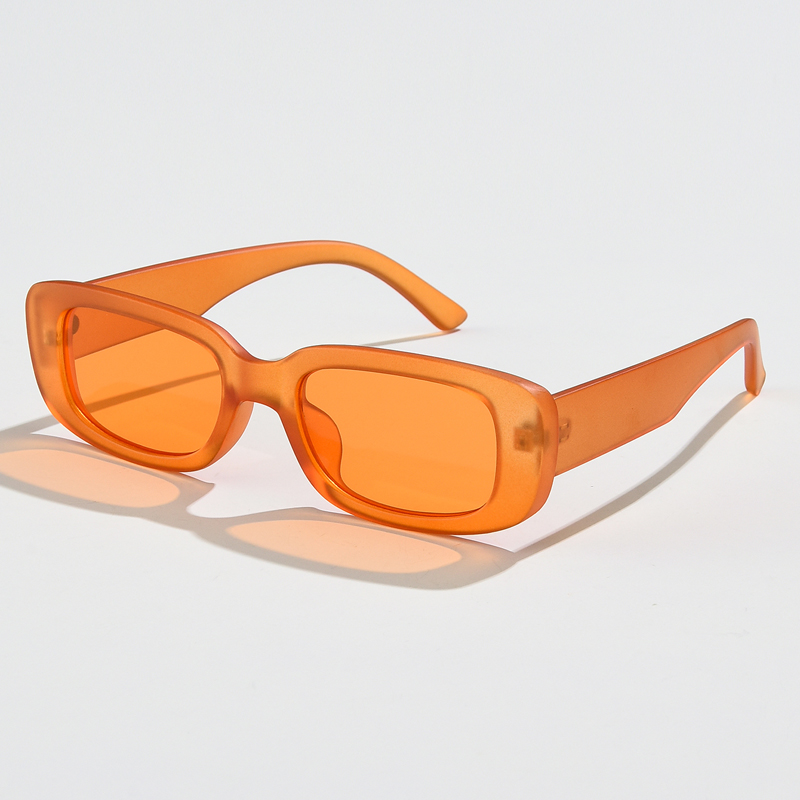1/4pcs New Small Square Sungla - مراجعة Street Fashion Glasses وسعره