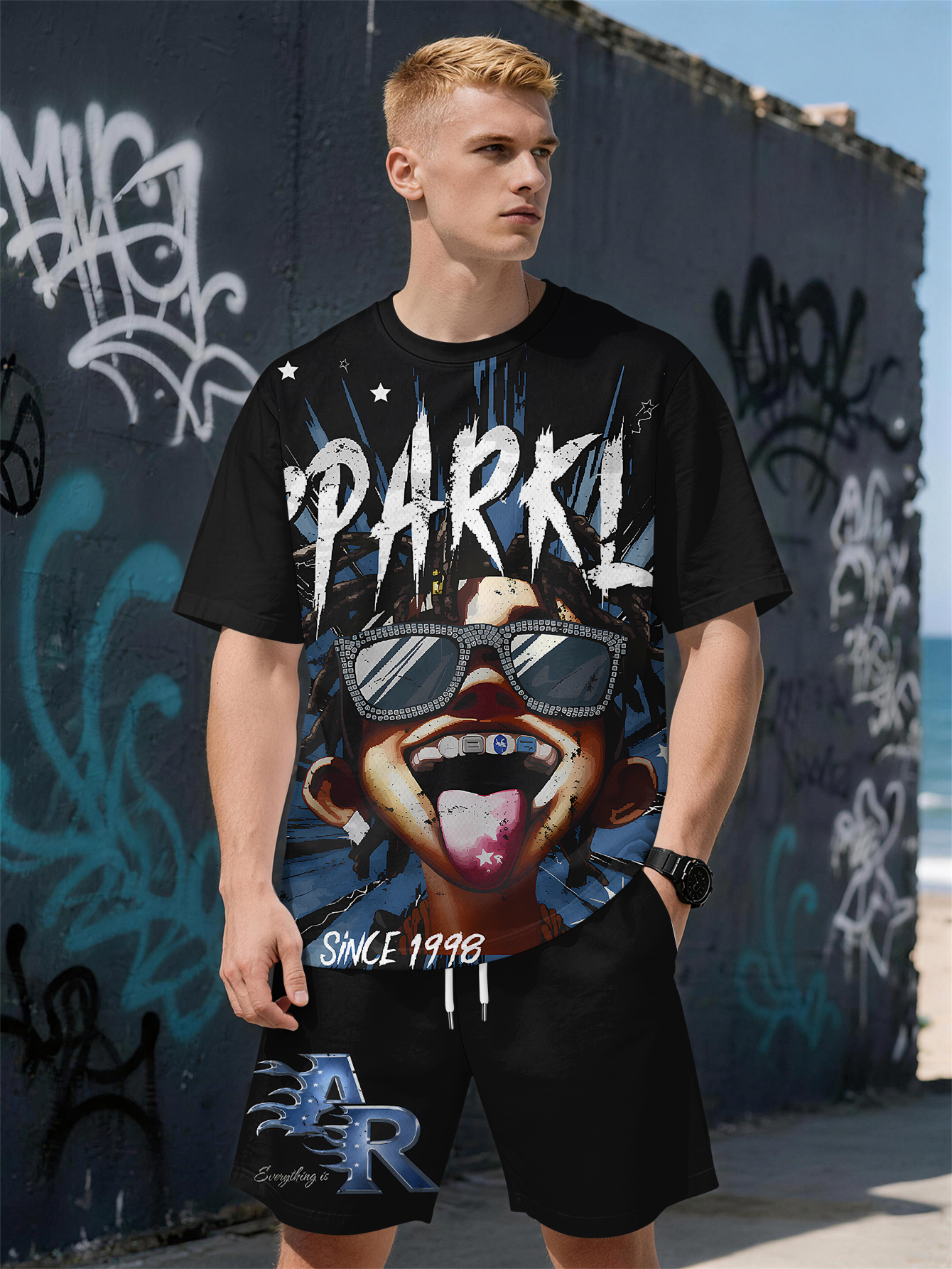 2026 Summer New Men's Short-Sl - مراجعة Street Fashion For 2026 وسعره