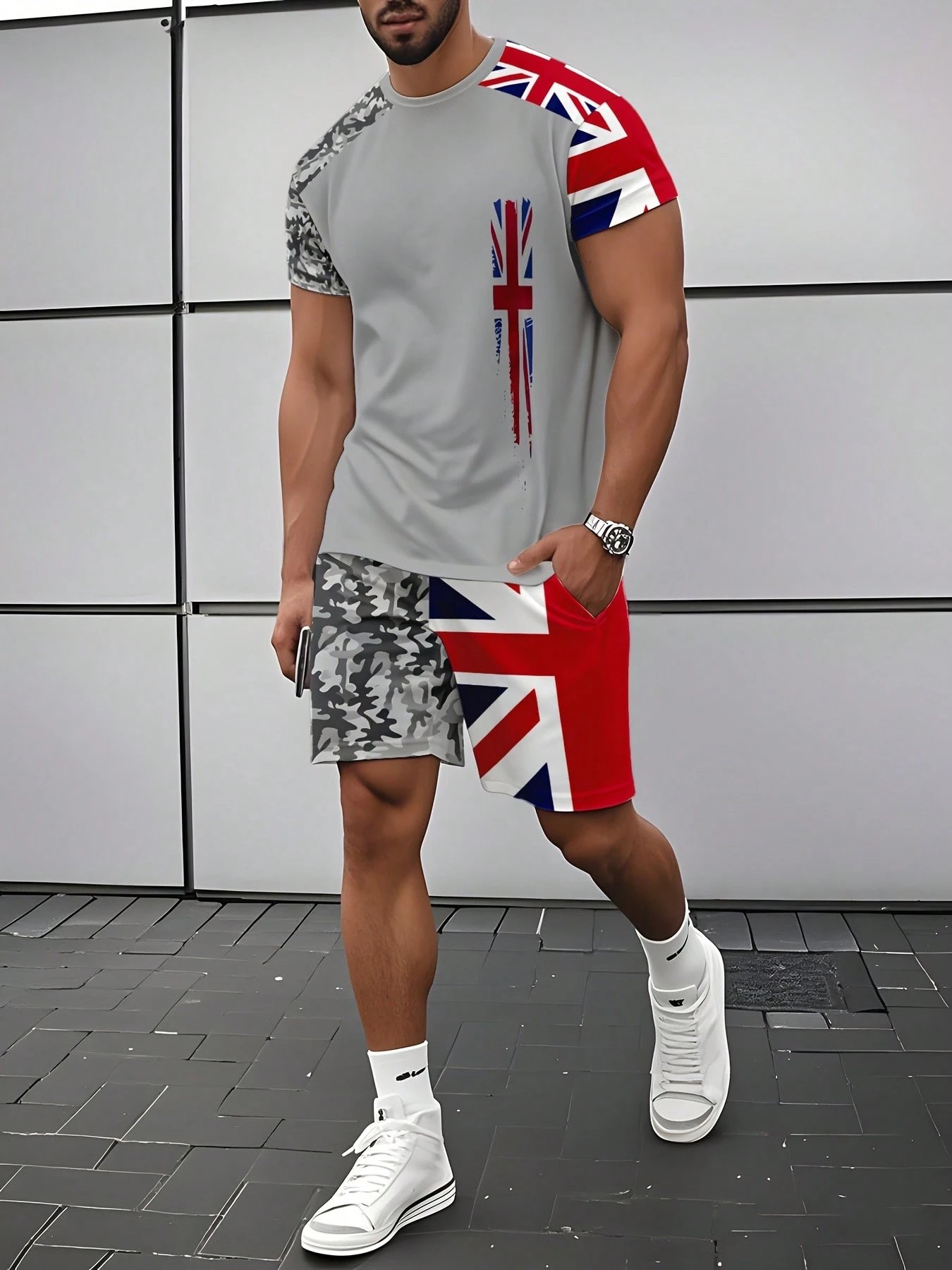 2026 Summer New Men's Short-Sl - مراجعة Street Fashion For 2026 وسعره