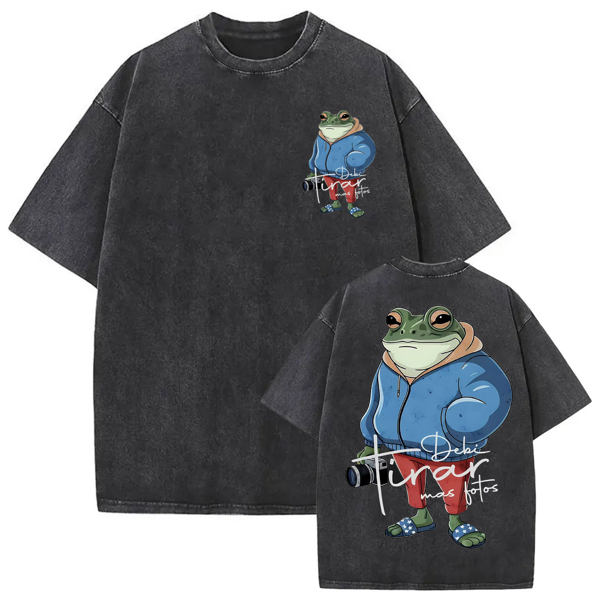 Rapper Bad Bunny T-shirts Debi - مراجعة Foto Street Fashion وسعره