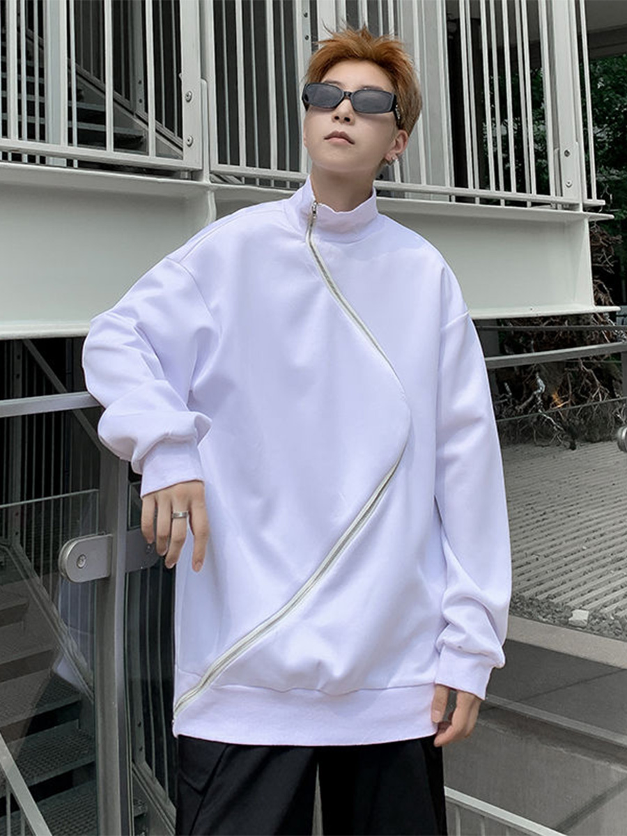 Man Outerwear No Hat Hoodies T - مراجعة Street Fashion Shibuya وسعره