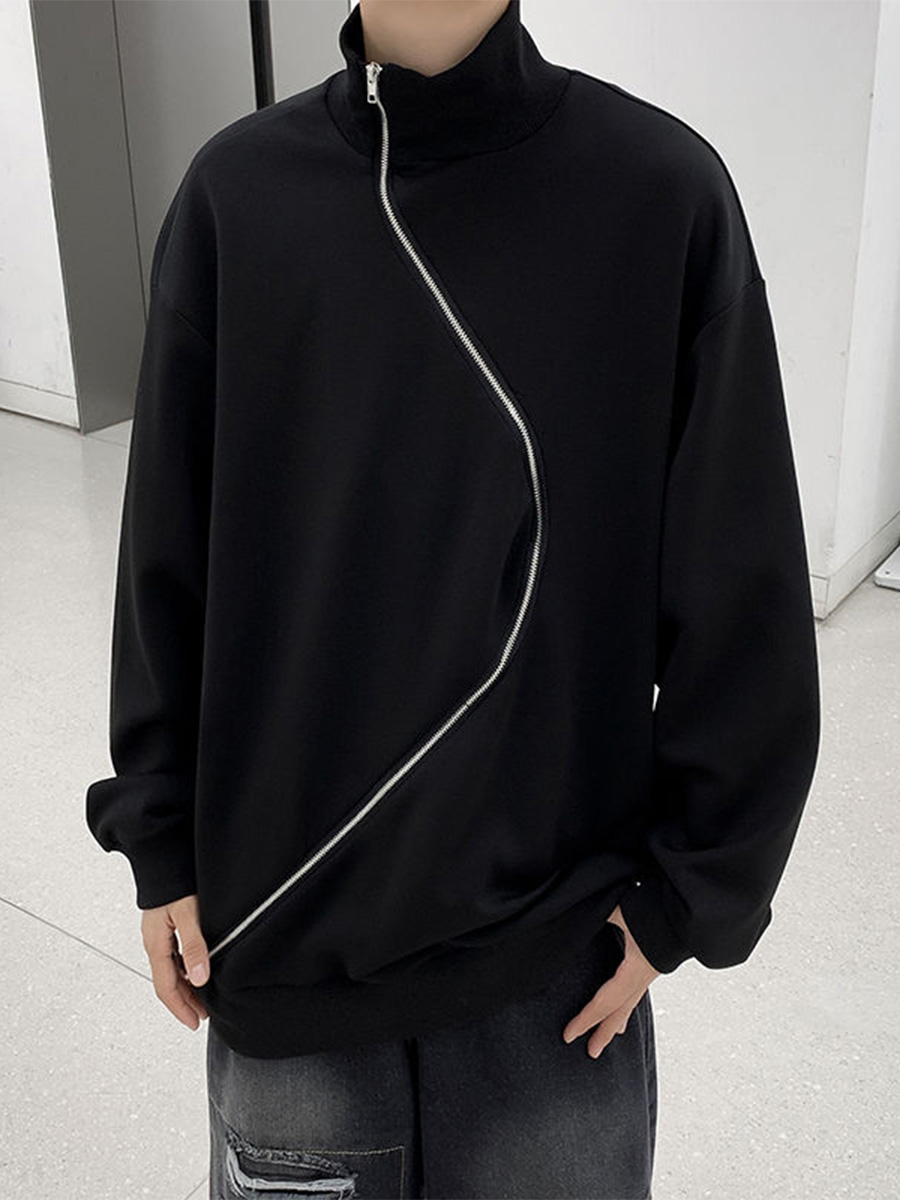 Man Outerwear No Hat Hoodies T - مراجعة Street Fashion Shibuya وسعره