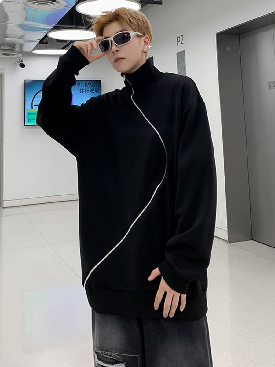 Man Outerwear No Hat Hoodies T - مراجعة Street Fashion Shibuya وسعره