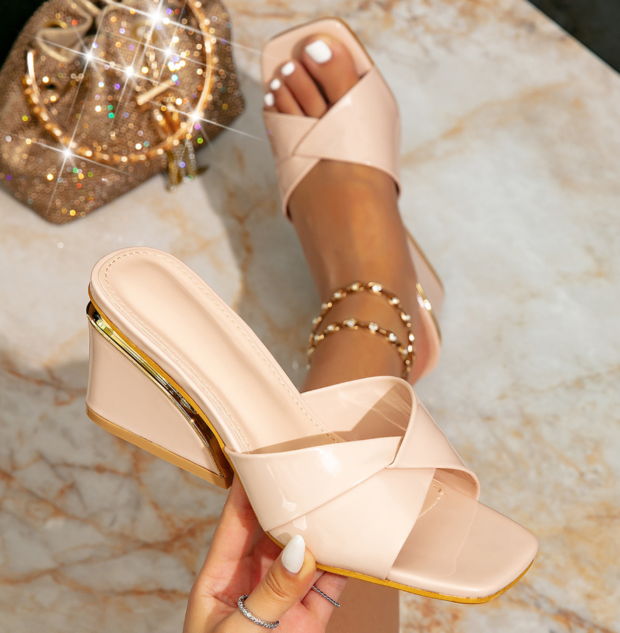 Women's Slippers Fashion Squar - مراجعة Street Fashion Luxury وسعره
