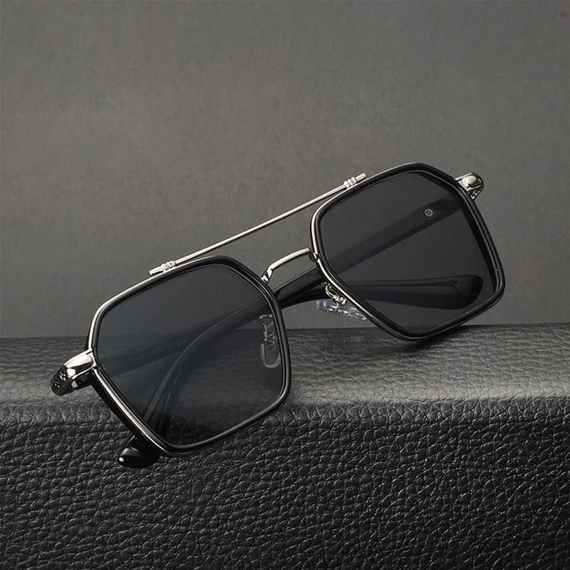 Trendy Anti-UV Sunglasses Men' - مراجعة Street Fashion Glasses وسعره