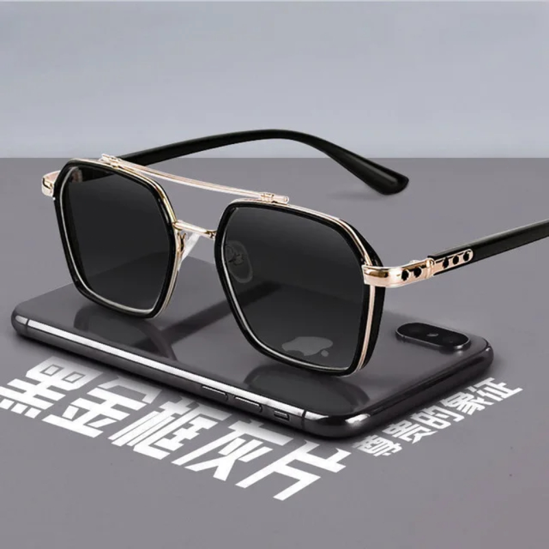 Trendy Anti-UV Sunglasses Men' - مراجعة Street Fashion Glasses وسعره