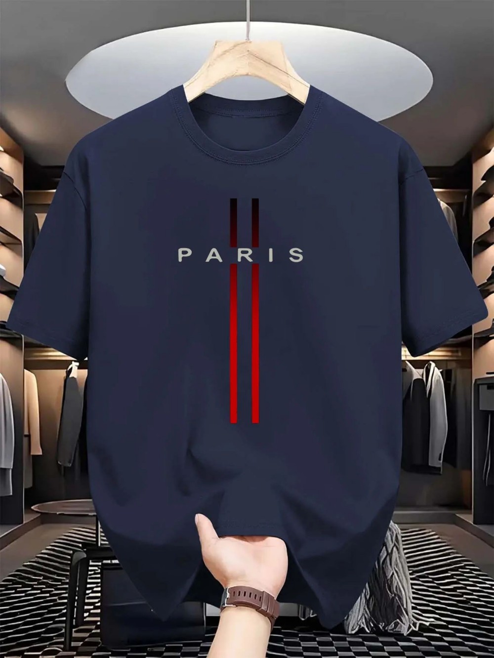 Paris Letter 3D print sport Qu - مراجعة Street Fashion In Paris وسعره