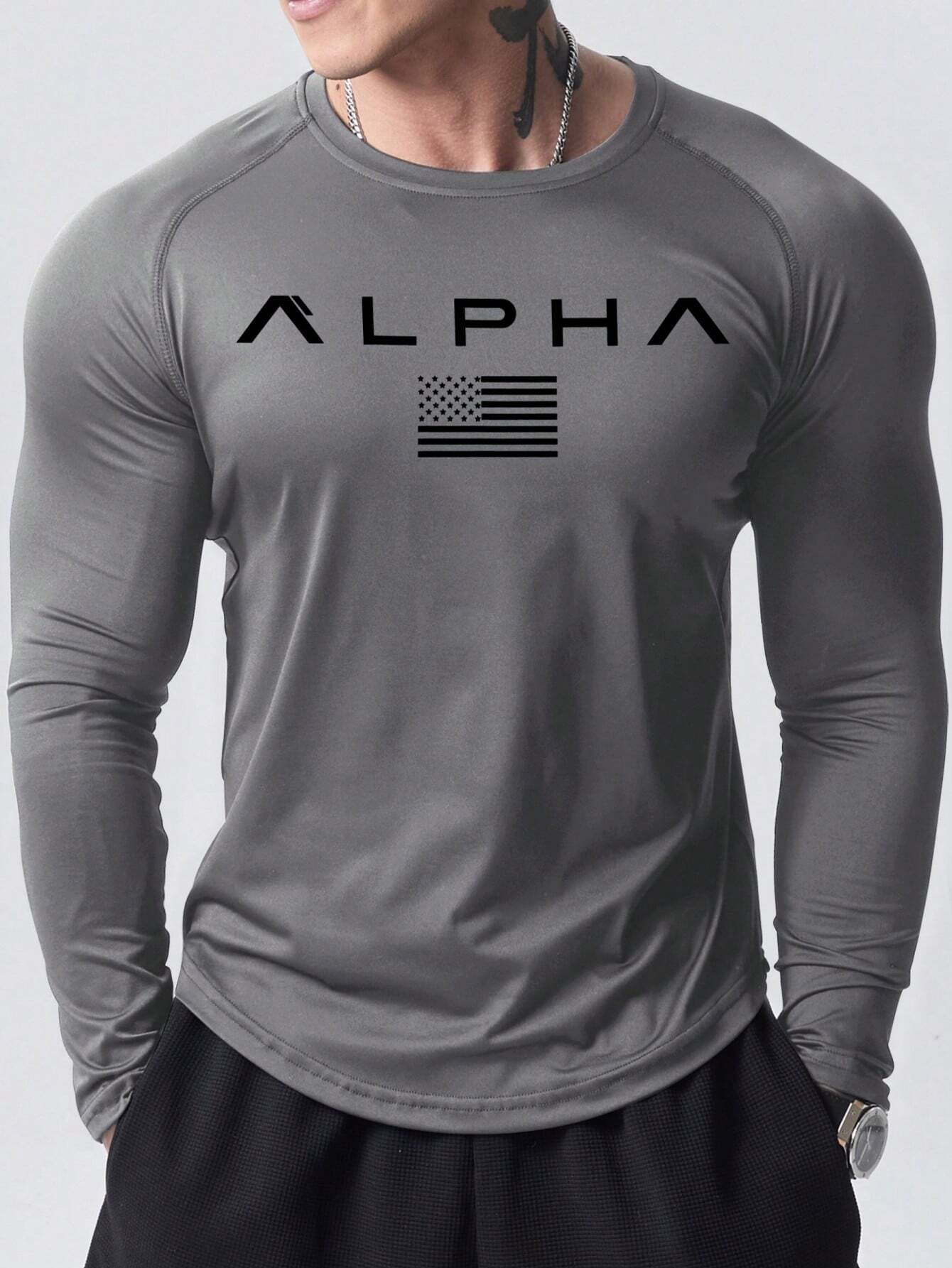 New men's long-sleeved T-shirt - مراجعة Street Fashion China وسعره