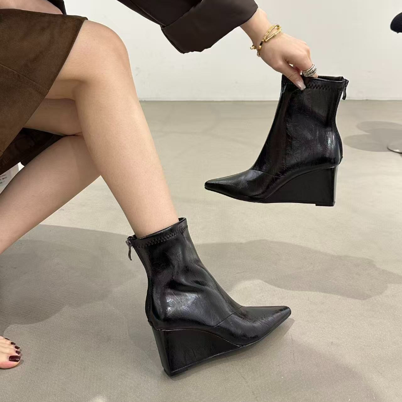 Autumn Winter Vintage Weges He - مراجعة Street Fashion Female وسعره