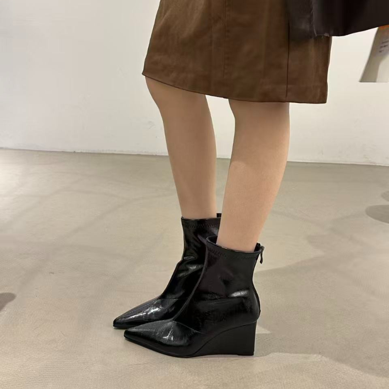 Autumn Winter Vintage Weges He - مراجعة Street Fashion Female وسعره