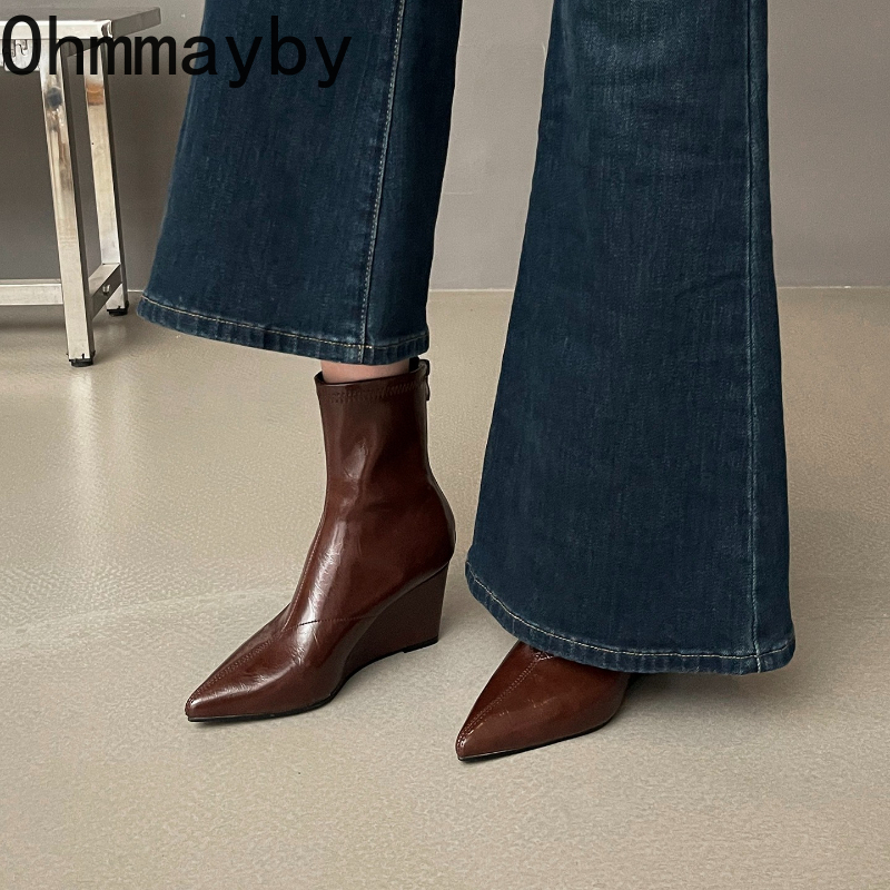 Autumn Winter Vintage Weges He - مراجعة Street Fashion Female وسعره