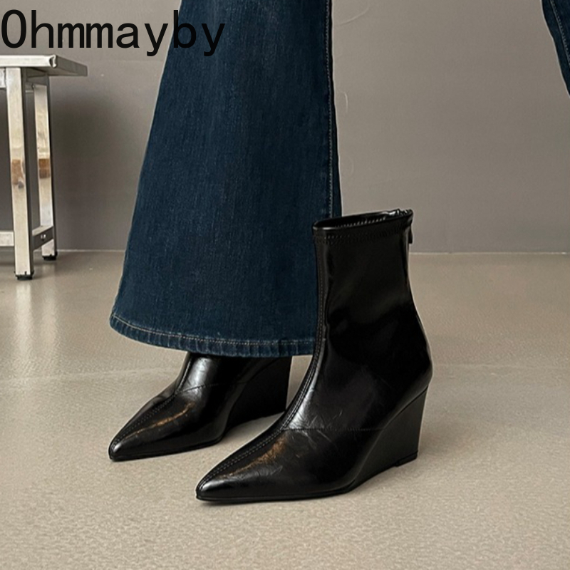 Autumn Winter Vintage Weges He - مراجعة Street Fashion Female وسعره