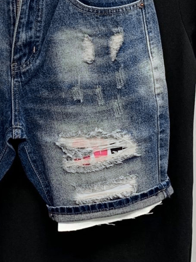2026 Summer Ripped Straight Me - مراجعة Street Fashion Luxury وسعره