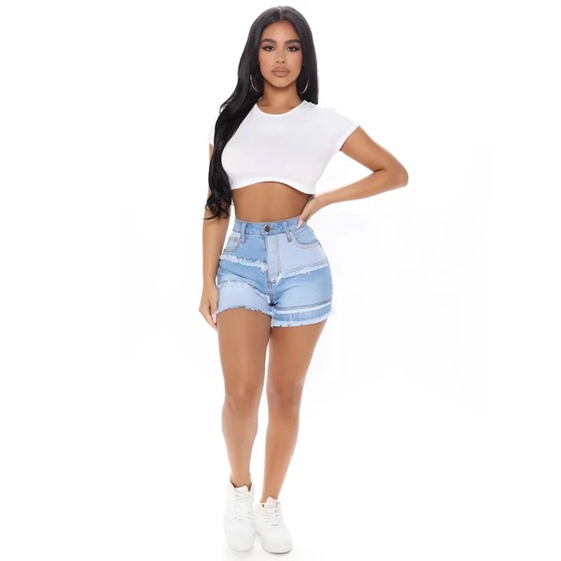 European and American Street F - مراجعة Street Fashion Denim وسعره
