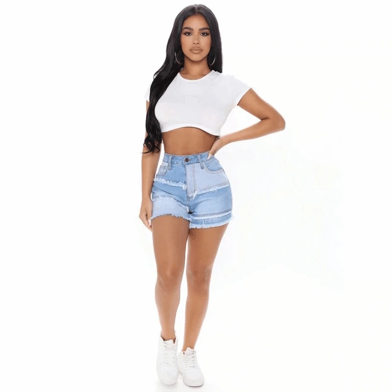 European and American Street F - مراجعة Street Fashion Denim وسعره
