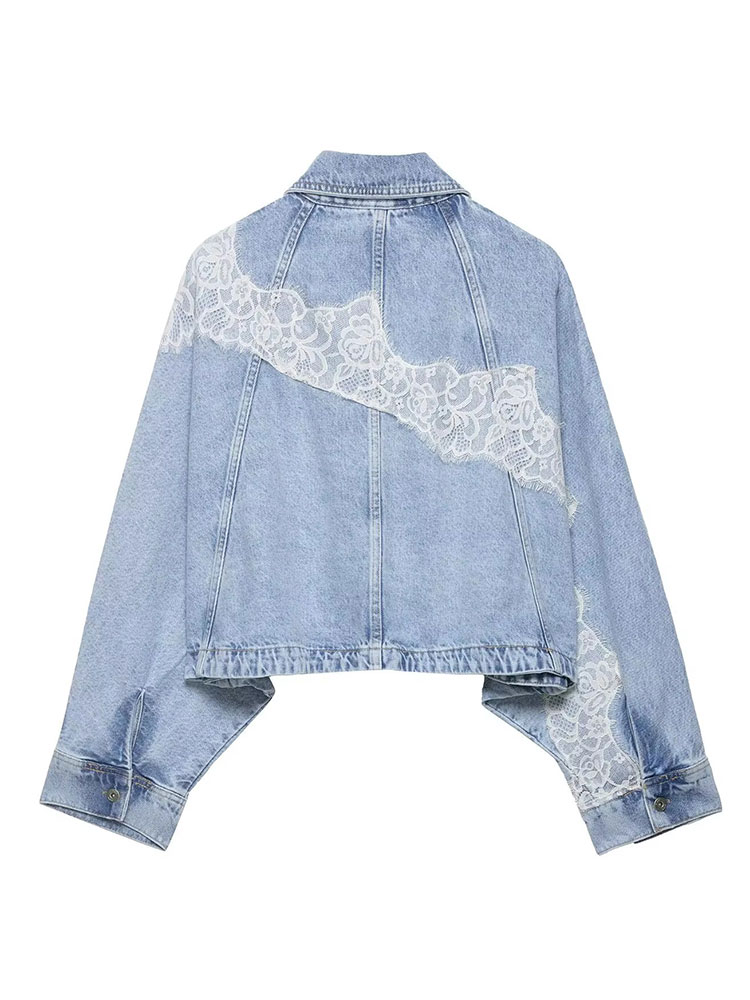 HH Elegant Women Blue Denim Ja - مراجعة Street Fashion Denim وسعره