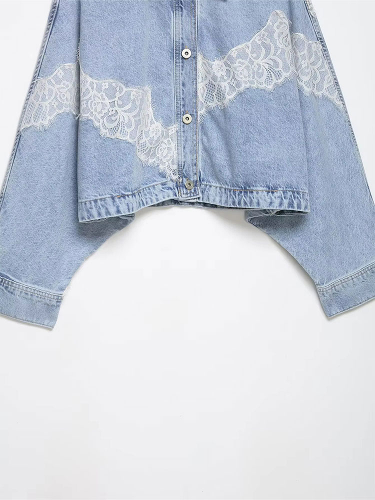 HH Elegant Women Blue Denim Ja - مراجعة Street Fashion Denim وسعره
