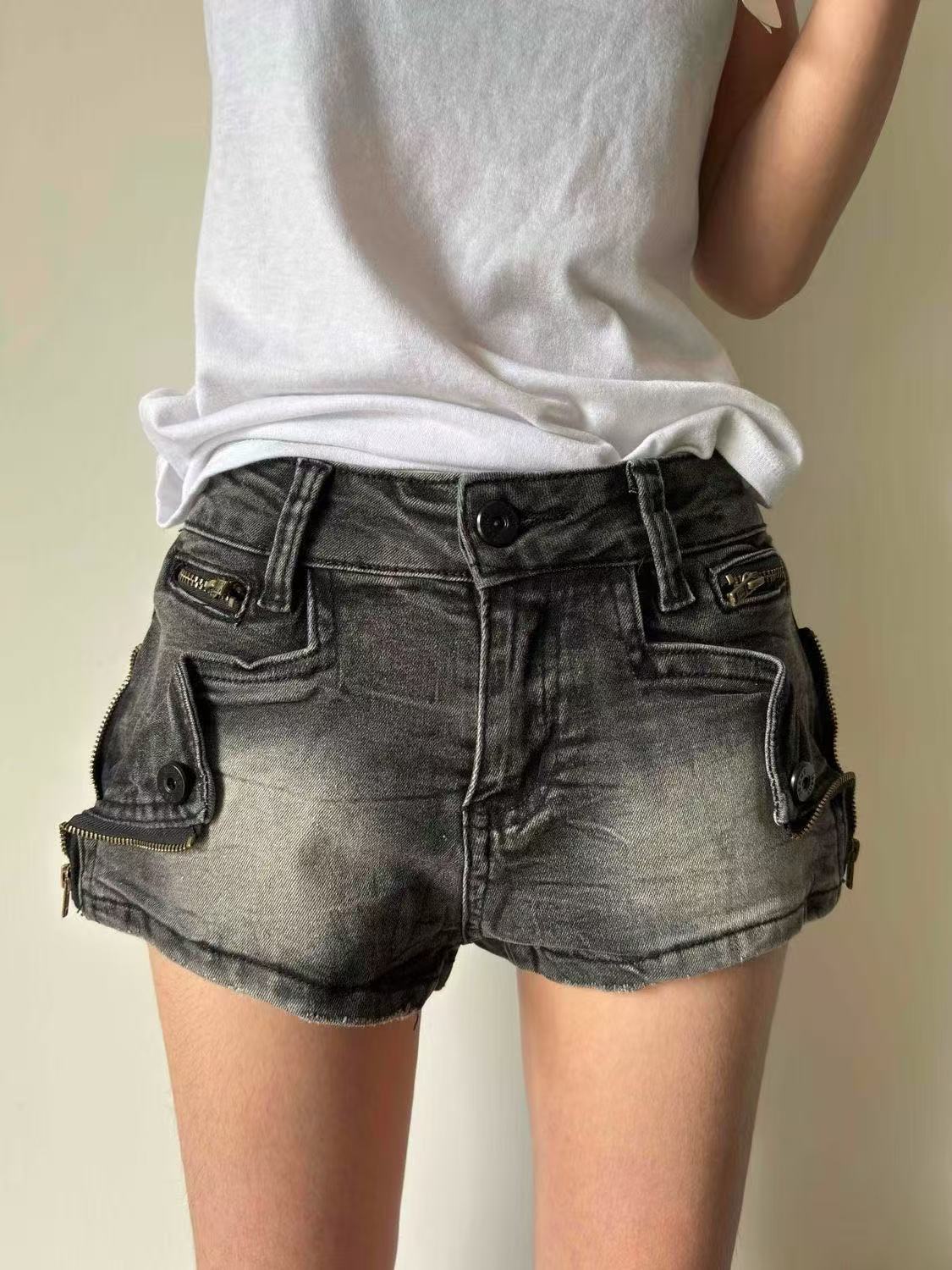 Summer Women's American Retro  - مراجعة Street Fashion Denim وسعره
