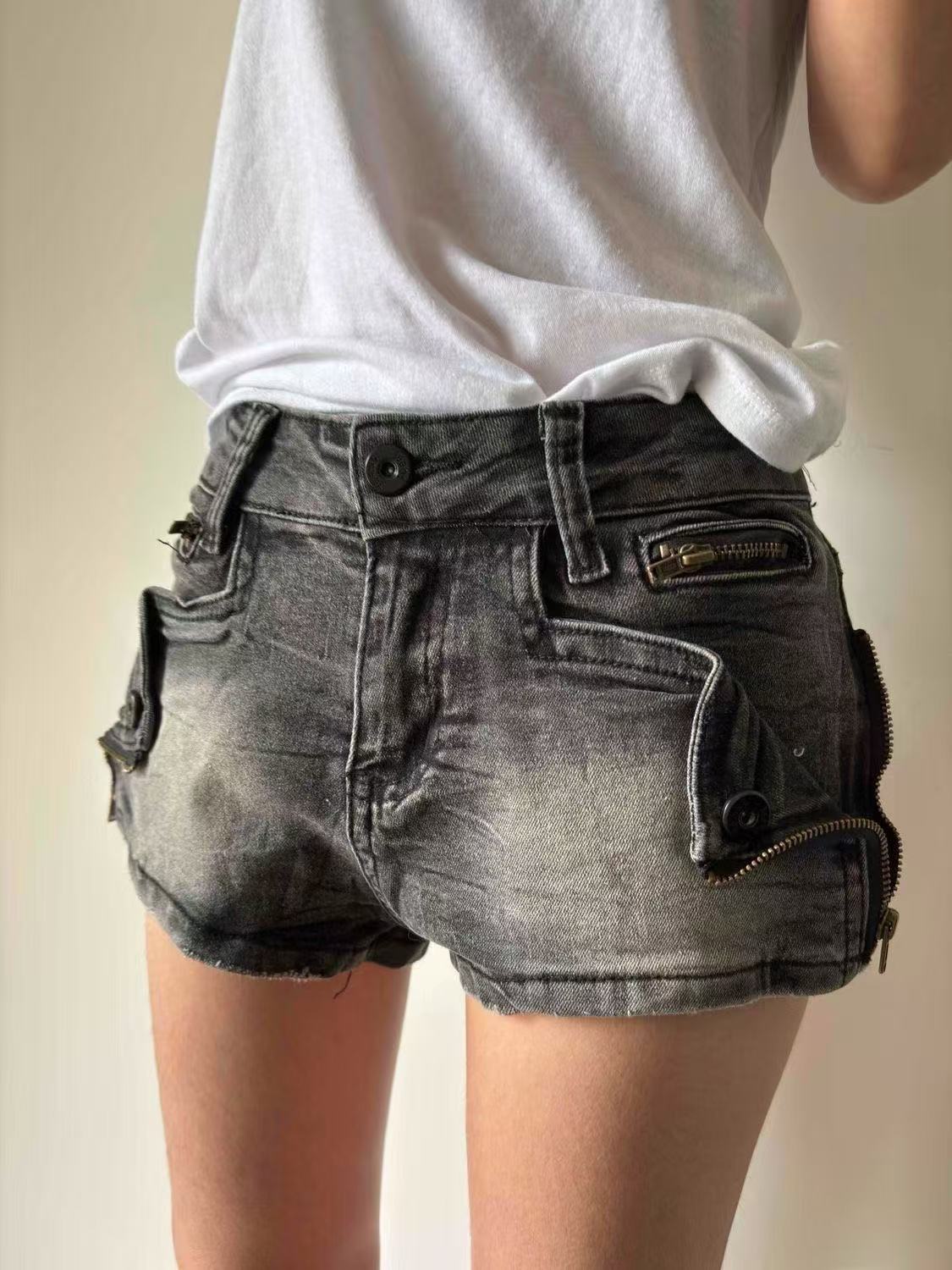 Summer Women's American Retro  - مراجعة Street Fashion Denim وسعره