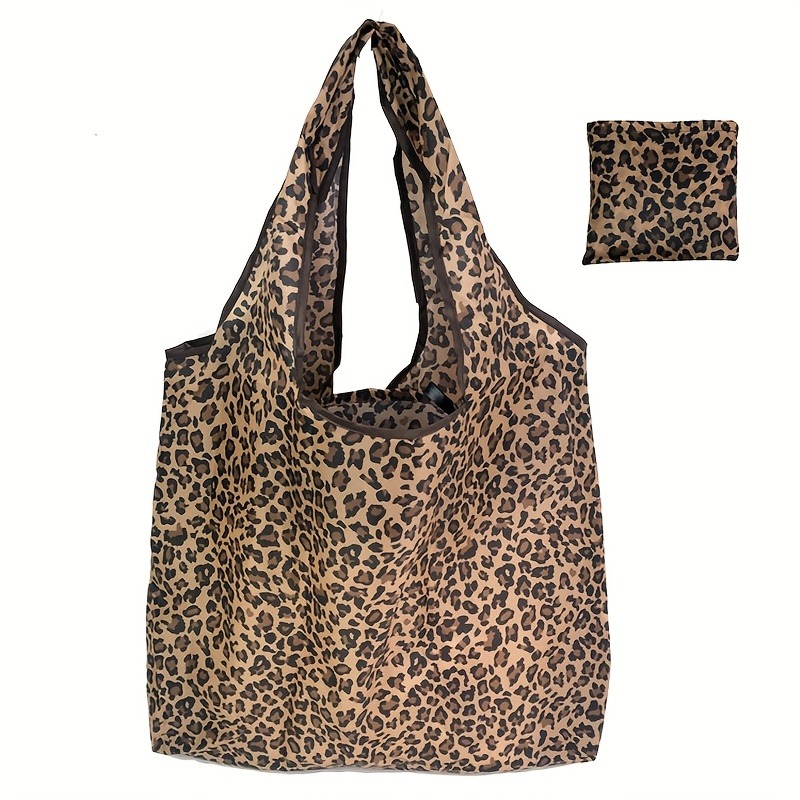 Women's Leopard-Print Large Ca - مراجعة Tote Bag Canvas Print وسعره