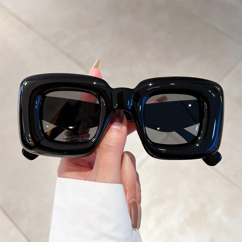 New Women Square Sunglasses Fe - مراجعة Street Fashion Glasses وسعره