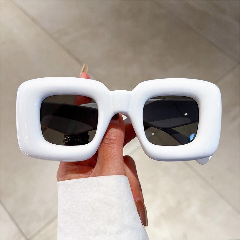 New Women Square Sunglasses Fe - مراجعة Street Fashion Glasses وسعره