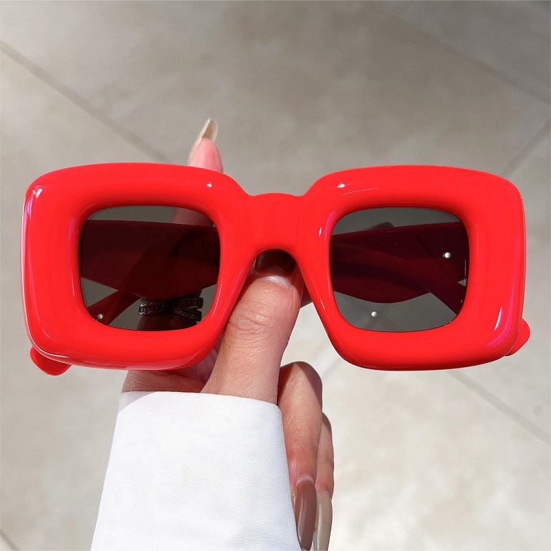 New Women Square Sunglasses Fe - مراجعة Street Fashion Glasses وسعره