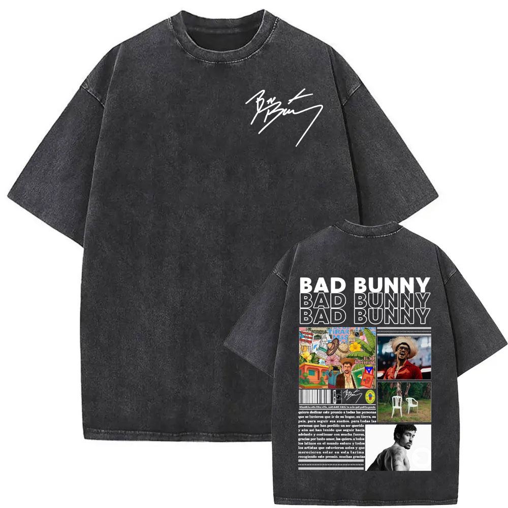 Bad Bunny DTMF Debi Tirar Mas  - مراجعة Foto Street Fashion وسعره