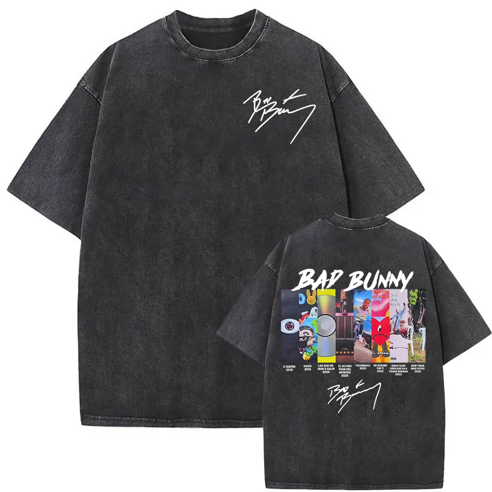 Bad Bunny DTMF Debi Tirar Mas  - مراجعة Foto Street Fashion وسعره