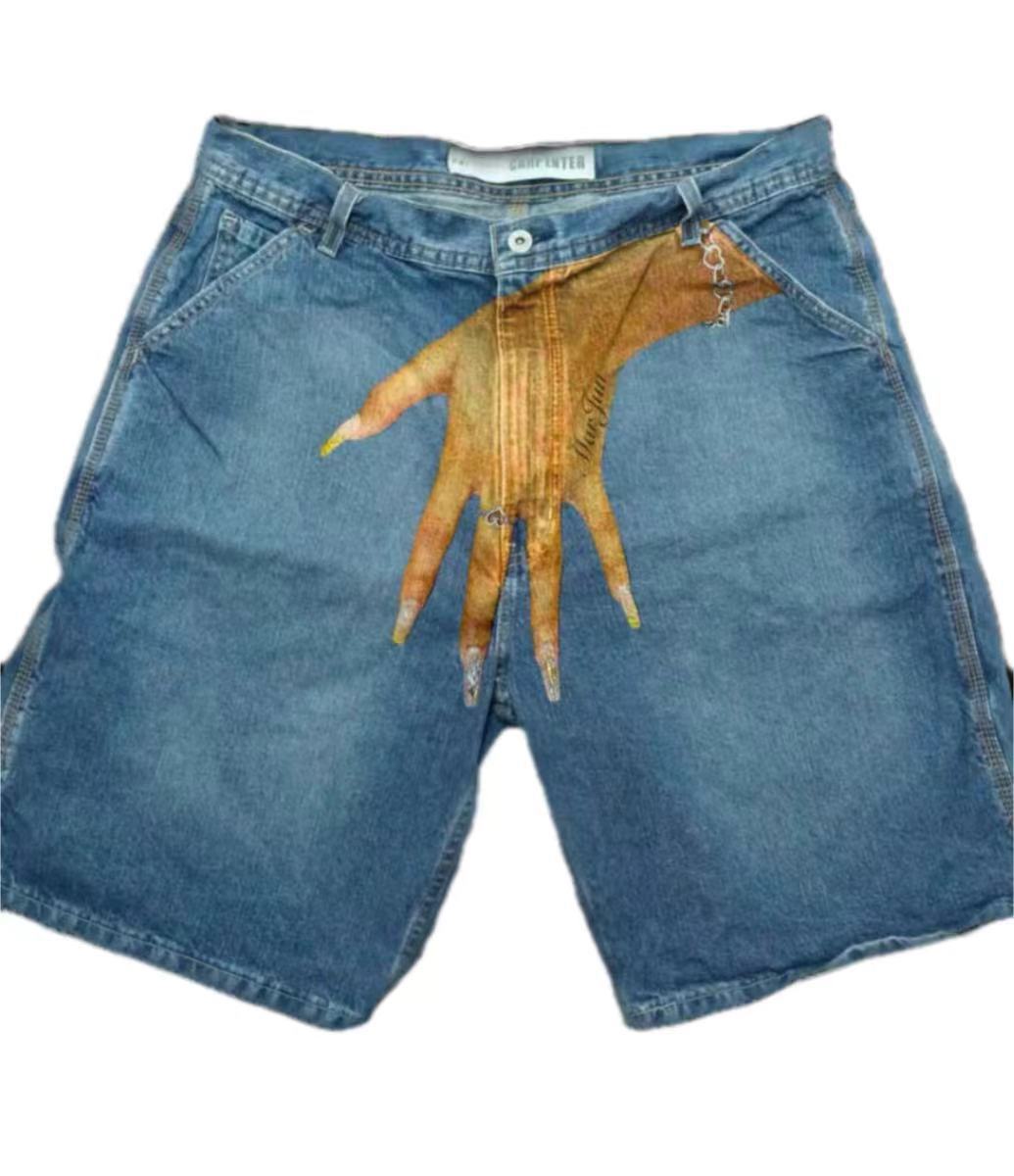 Y2K Baggy Denim Shorts vintage - مراجعة Street Fashion Art وسعره