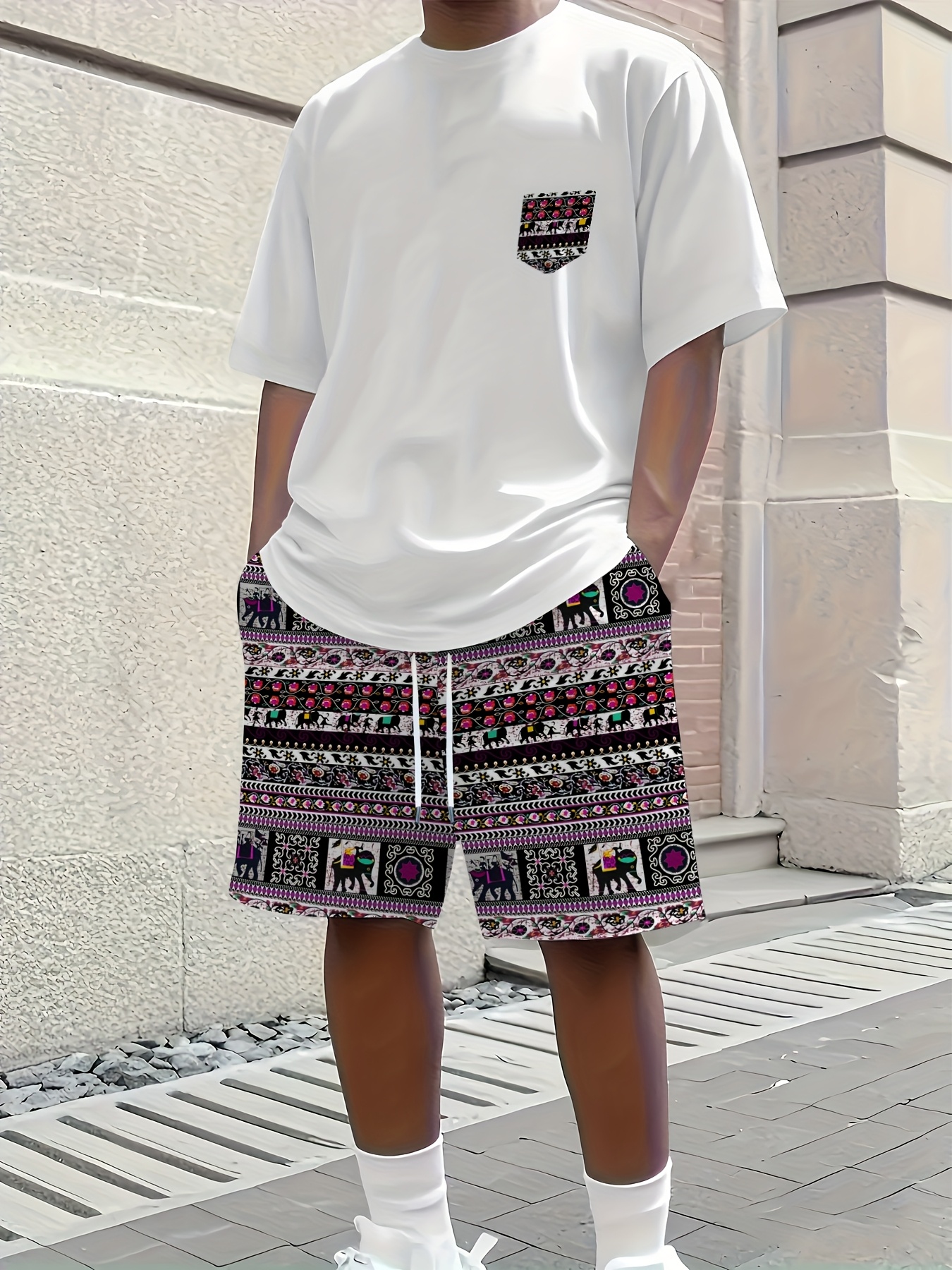 2026 Summer New Men's Short-Sl - مراجعة Street Fashion For 2026 وسعره