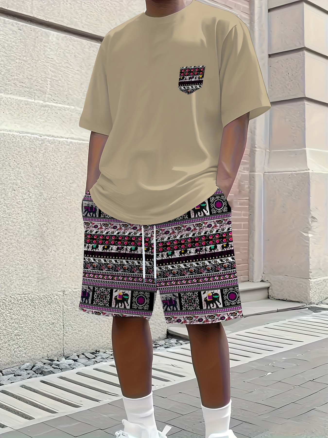 2026 Summer New Men's Short-Sl - مراجعة Street Fashion For 2026 وسعره