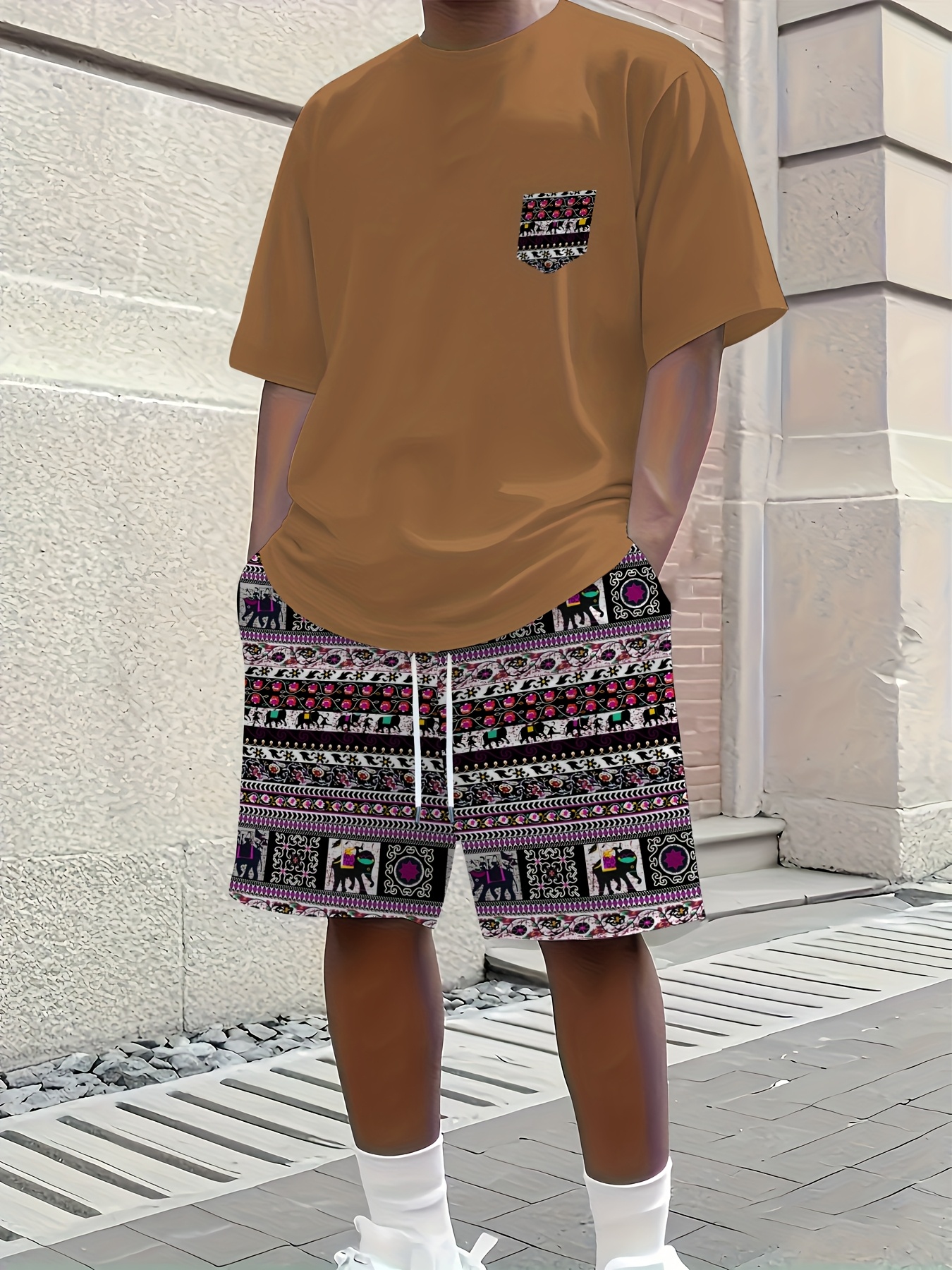 2026 Summer New Men's Short-Sl - مراجعة Street Fashion For 2026 وسعره